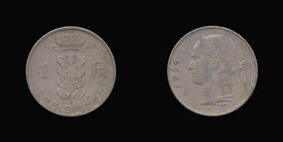 Copper-Nickel 1 Franc of 