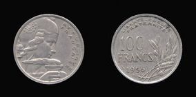 Copper-Nickel 100 Francs of 
