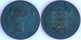 Copper 1/13 Shilling of 