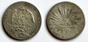 Silver 8 Reales of 