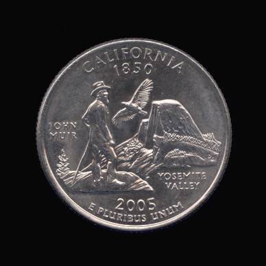 Reverse of California State Quarter