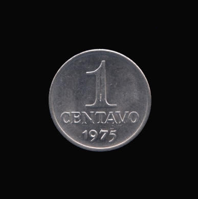 Stainless Steel 1 Centavo Coin of Brazil - TreasureRealm