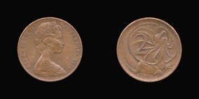 Bronze 2 Cents of 