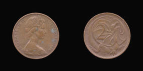 Bronze 2 Cents of 