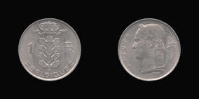 Copper-Nickel 1 Franc of 