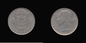 Copper-Nickel 1 Franc of 