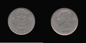 Copper-Nickel 1 Franc of 