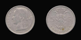 Copper-Nickel 5 Francs of 