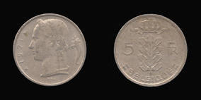 Copper-Nickel 5 Francs of 