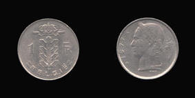 Copper-Nickel 1 Franc of 