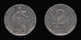 Nickel 2 Francs of 