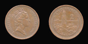 Bronze 2 Pence of 