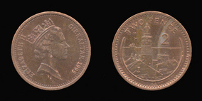 Bronze 2 Pence of 