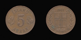 Bronze 5 Aurar of 