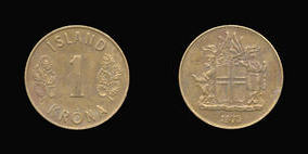 Nickel-Brass 1 Krona of 