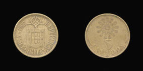 Nickel-Brass 5 Escudos of 