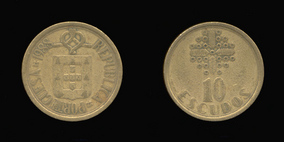 Nickel-Brass 10 Escudos of 