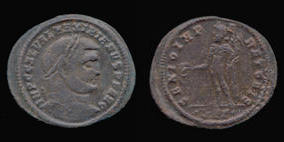 Bronze Follis (IV-i) of 