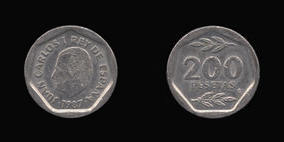 Copper-Nickel 200 Pesetas of 