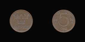 Bronze 5 Ore of 