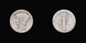 Silver Dime of 