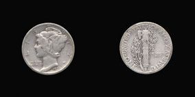 Silver Dime of 