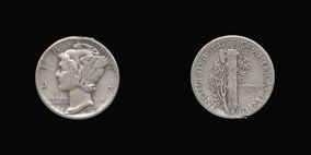 Silver Dime of 