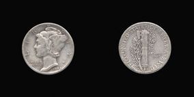 Silver Dime of 