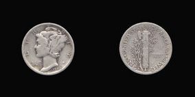 Silver Dime of 