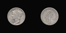 Silver Dime of 