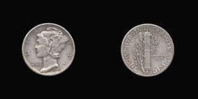 Silver Dime of 