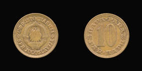 Copper-Zinc 10 Para of 