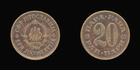 Copper-Zinc 20 Para of 