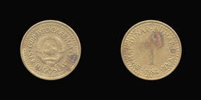 Nickel-Brass 1 Dinar of 