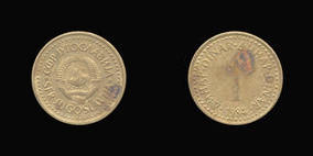 Nickel-Brass 1 Dinar of 